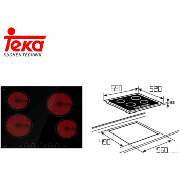 teka ceramic hob